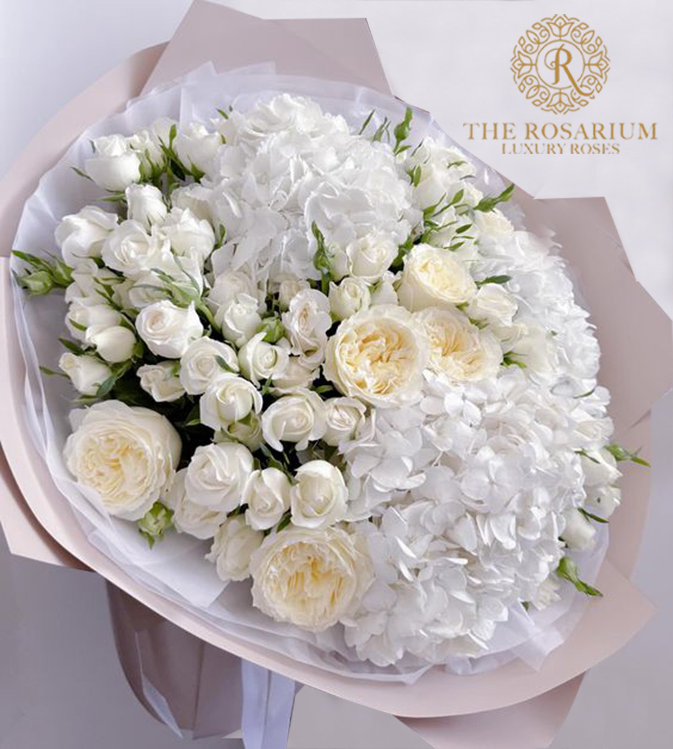 Rose Hydrangea mix flower bouquet