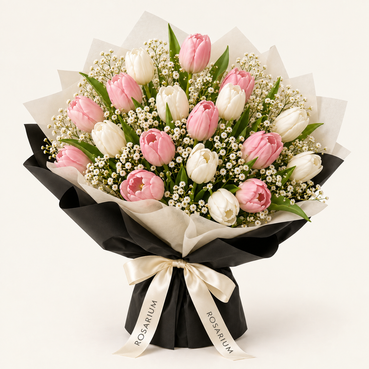 Blushing Tulips