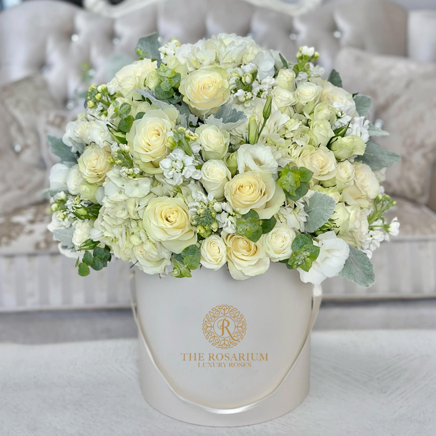 Rose Flower Box Arrangment
