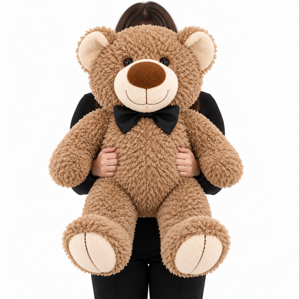 XL Brown Teddy Bear — lifestyle view