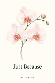 Rosarium Just Because greeting card