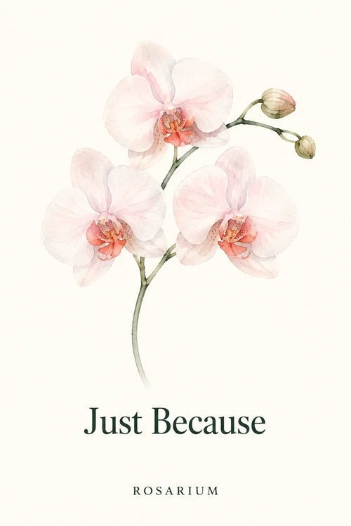 Rosarium Just Because greeting card