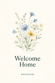Rosarium Welcome Home greeting card
