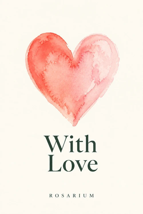 Rosarium With Love greeting card
