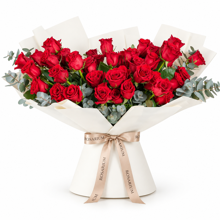 50 Red Roses