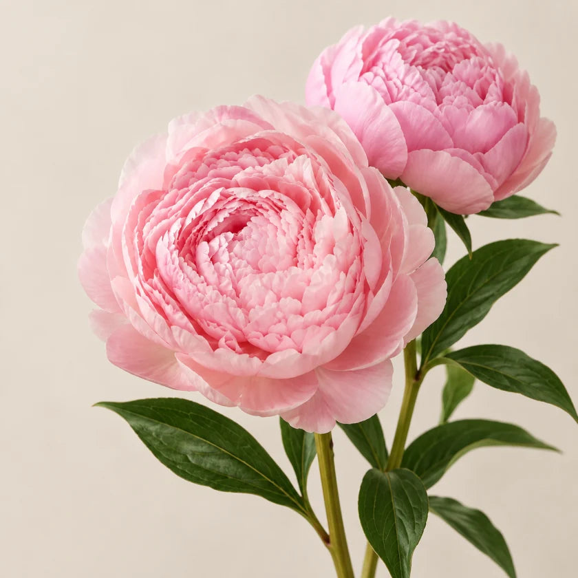 Pink peonies